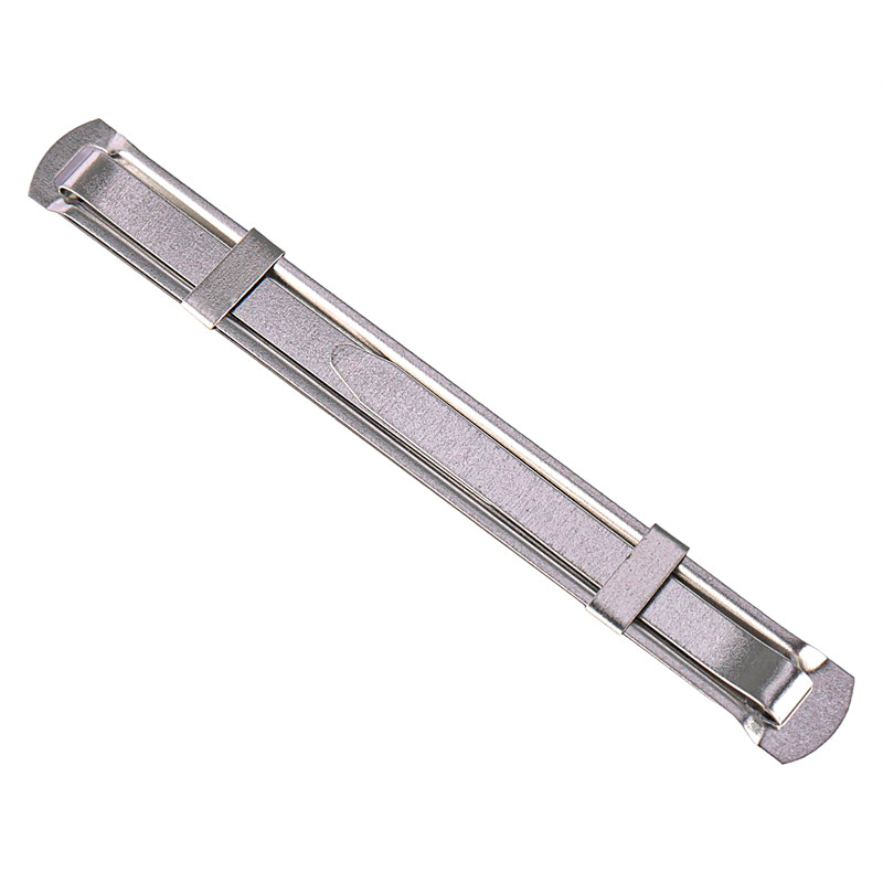 گیره پوشه فلزی Shahab Tahrir Fastener 80mm بسته 50 عددی