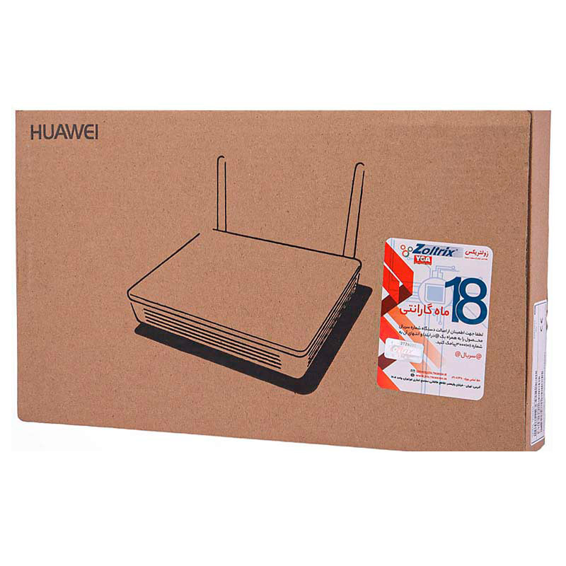 مودم روتر فیبر نوری 2 آنتن Huawei Echolife EG8145V5-12 300Mbps