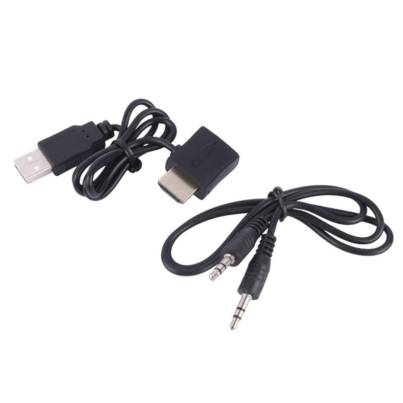تبدیل K-net K-AHV00PS4 HDMI To VGA + کابل صدا و کابل پاور