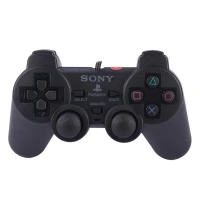 دسته بازی تک شوکدار Sony PS2 مدل IC دار پک دار