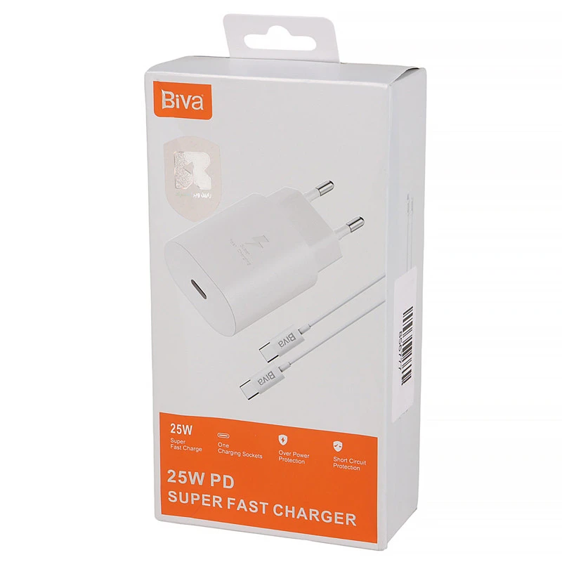 کلگی فست شارژ Biva HC-14 3A PD 25W Type-C