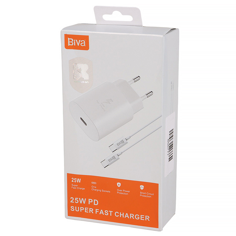 کلگی فست شارژ Biva HC-14 3A PD 25W Type-C