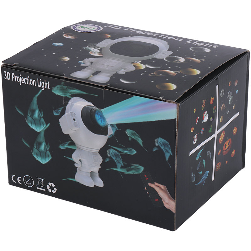 چراغ رقص نور کهکشانی اسپیکر دار بلوتوثی 3D Projection Light