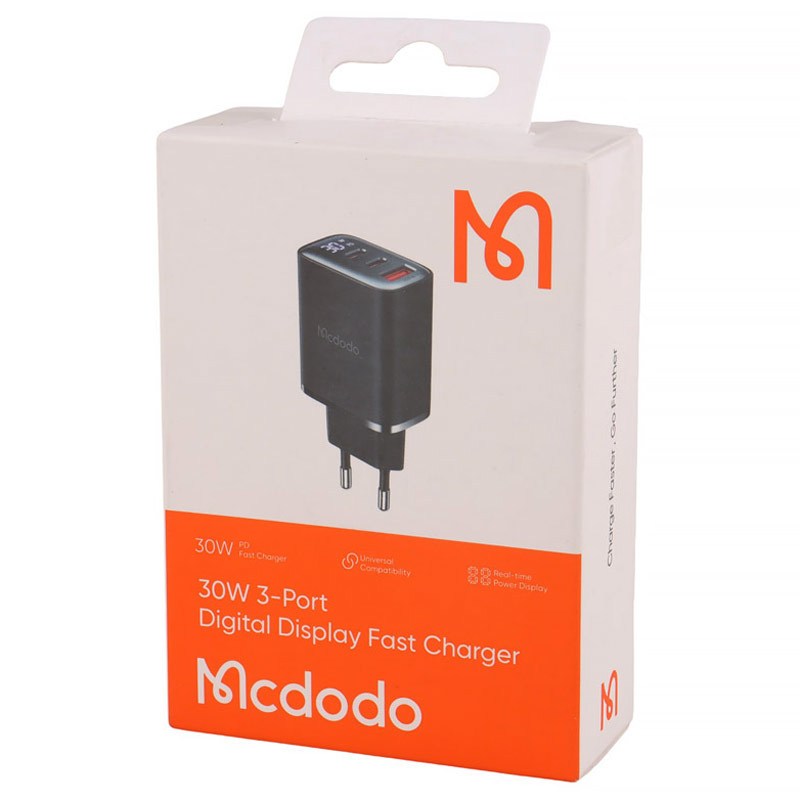 کلگی فست شارژ Mcdodo CH-218 3Port 3A PD 30W