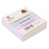 کاغذ یادداشت Nahal Alma 10*10cm کد 7302 بسته 300 برگی سفید