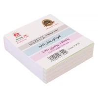 کاغذ یادداشت Nahal Alma 10*10cm کد 7302 بسته 300 برگی سفید