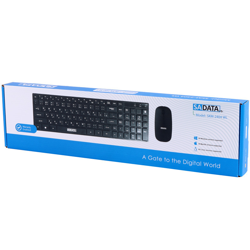 کیبورد و موس بی سیم سادیتا SKM-2404WL