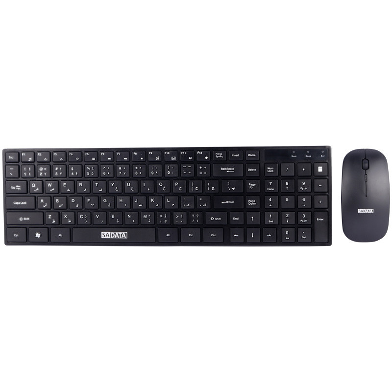 کیبورد و موس بی سیم سادیتا SKM-2404WL