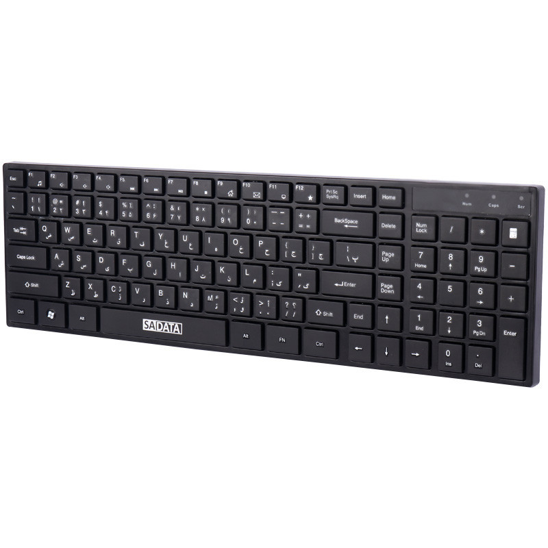 کیبورد و موس بی سیم سادیتا SKM-2404WL