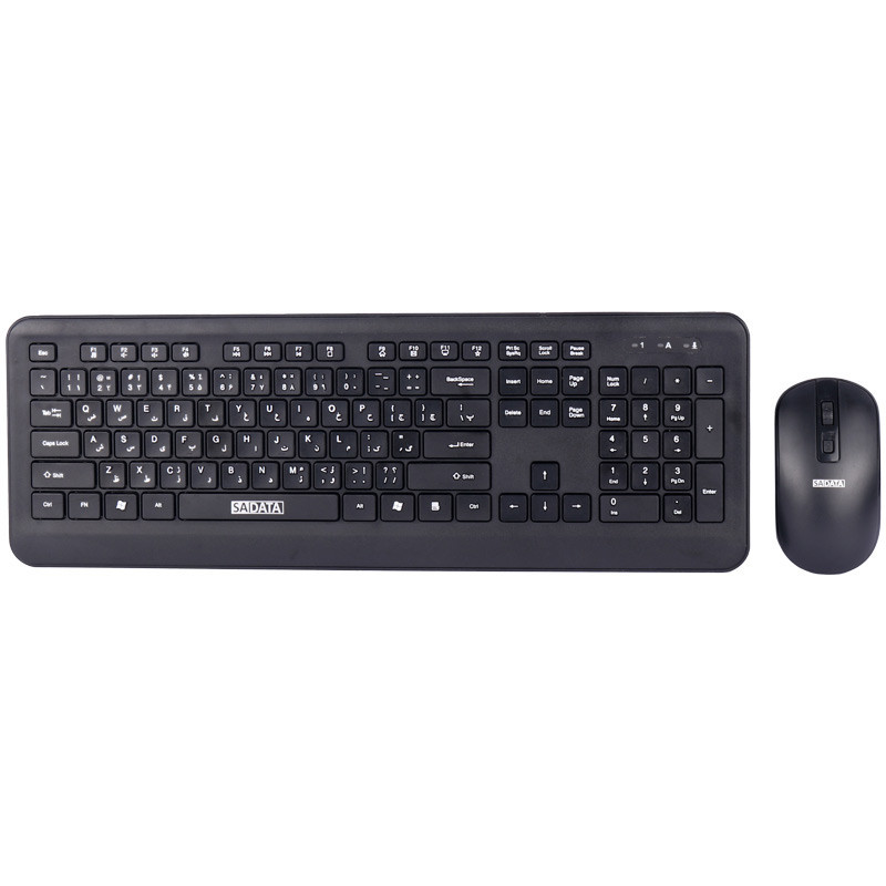 کیبورد و موس بی سیم سادیتا SKM-2401WL