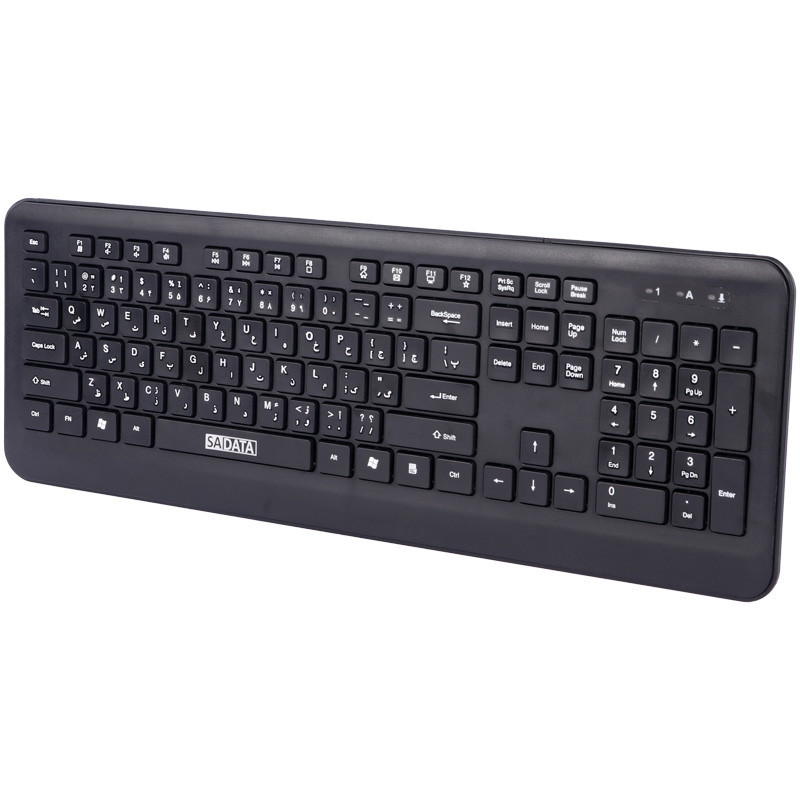 کیبورد و موس بی سیم سادیتا SKM-2401WL