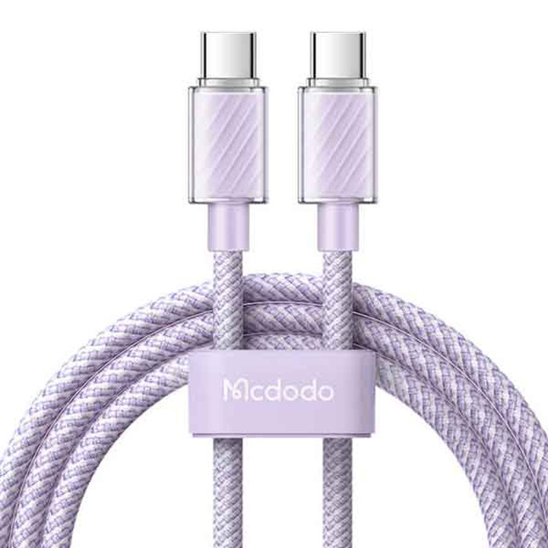 کابل تبدیل فست شارژ Mcdodo CA-3670 Type-C to Type-C PD 5A 100W 1.2m