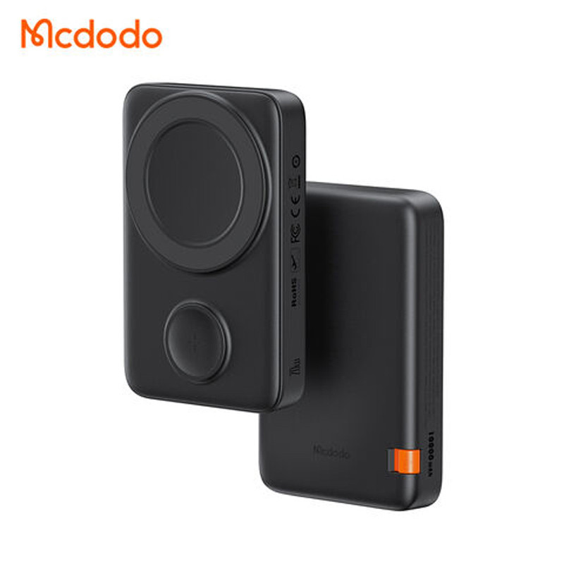 پاور بانک بی سیم فست شارژ مک دودو MC-146 PD 20W ظرفیت 10000 میلی آمپر ساعت