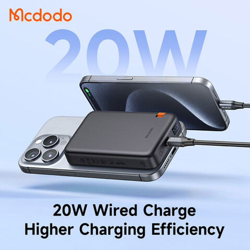 پاور بانک بی سیم فست شارژ 10000 مک دودو Mcdodo MC-146 PD 20W