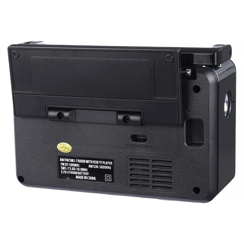 رادیو اسپیکر بلوتوثی رم و فلش خور خورشیدی Puxing PX-1088BTS