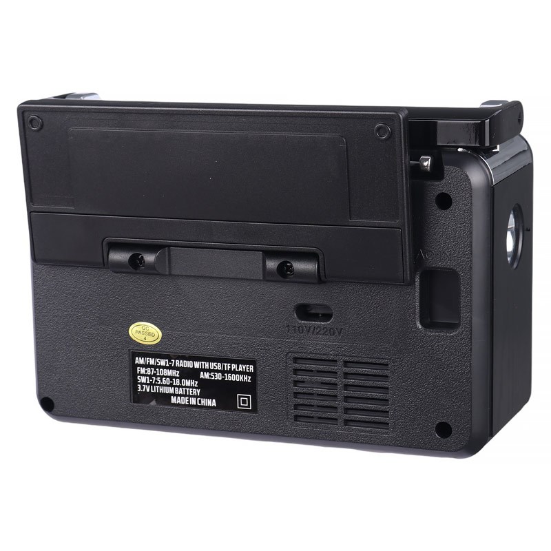رادیو اسپیکر بلوتوثی رم و فلش خور خورشیدی Puxing PX-1088BTS