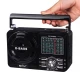 رادیو اسپیکر بلوتوثی رم و فلش خور خورشیدی Puxing PX-1088BTS