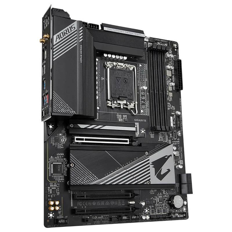 مادربرد گیمینگ گیگابایت Gigabyte B760 Aorus Elite AX rev.1.0 DDR5 LGA 1700