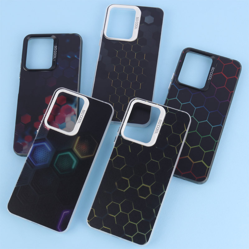 قاب PC So Cool طرح زنبوری شیائومی Redmi 13C / Poco C65