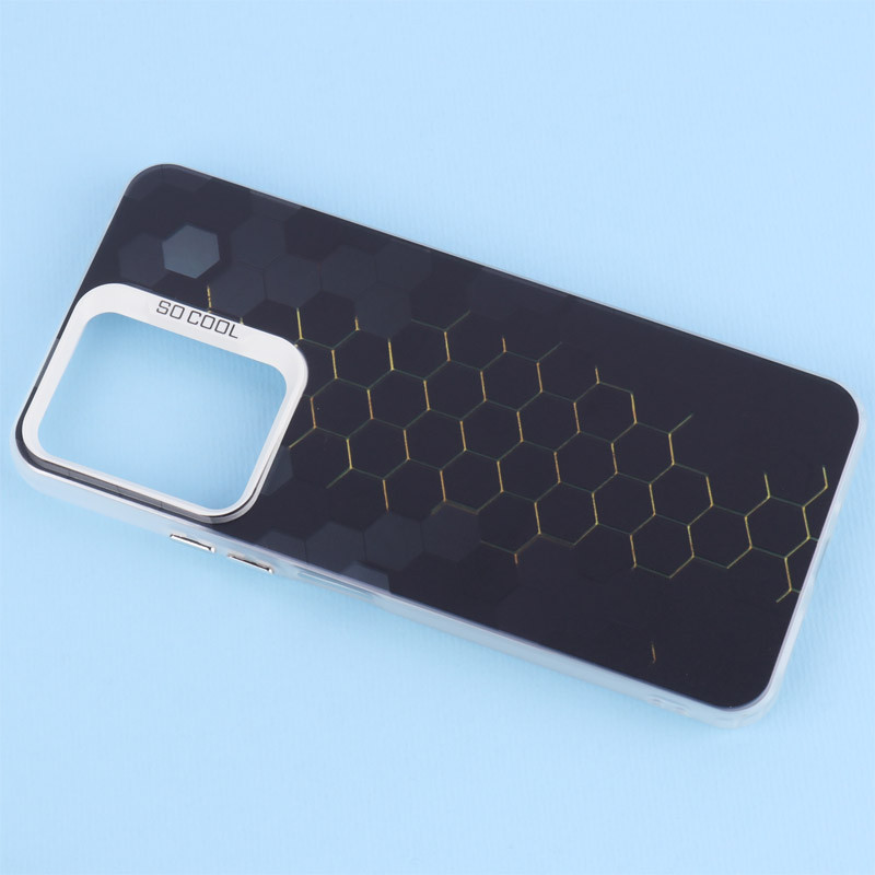 قاب PC So Cool طرح زنبوری شیائومی Redmi 13C / Poco C65