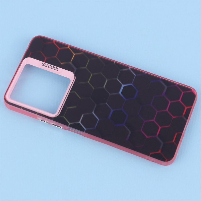 قاب PC So Cool طرح زنبوری شیائومی Redmi Note 13 4G