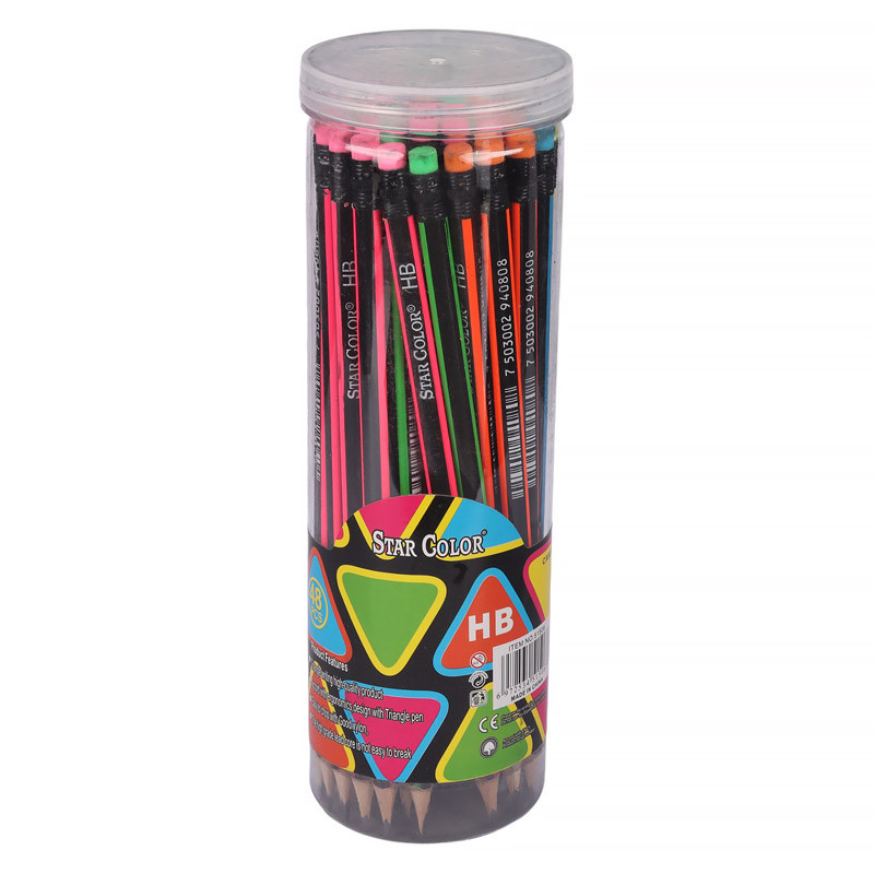 مداد مشکی استار کالر Star Color No.51506 بسته 48 عددی