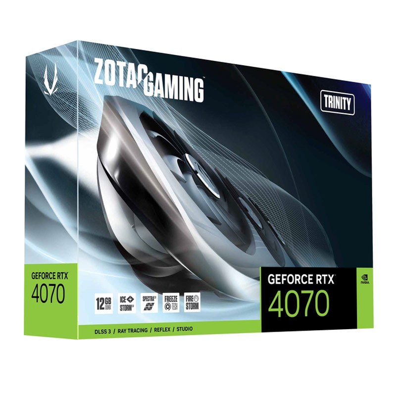 کارت گرافیک Zotac Gaming GeForce RTX4070 Trinity 12GB GDDR6X 192Bit