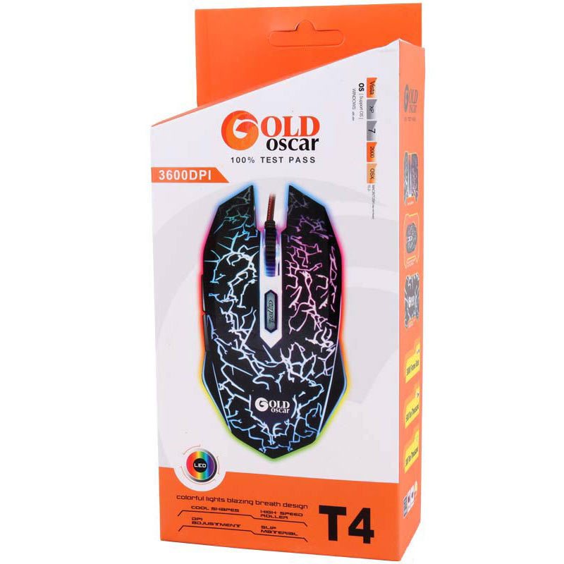 موس گیمینگ گلد سکار T4