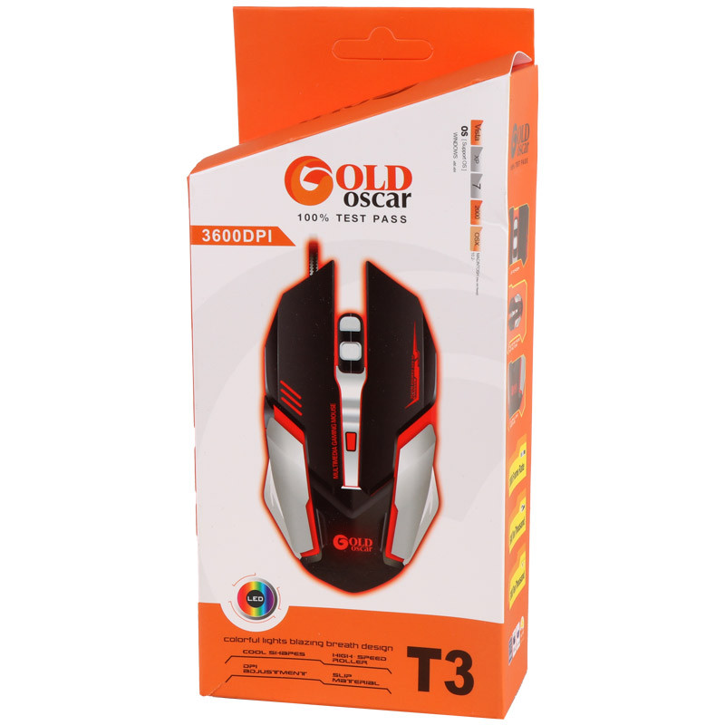 موس گیمینگ گلد اسکار T3