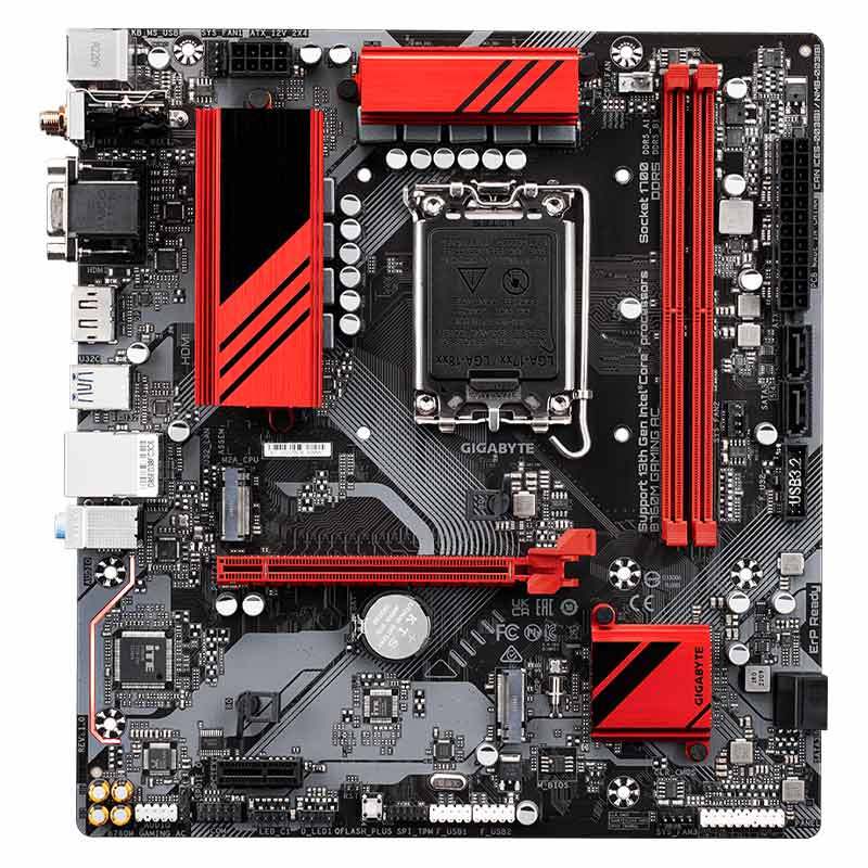 مادربرد گیگابایت B760M Gaming AC rev. 1.0/1.1 DDR5