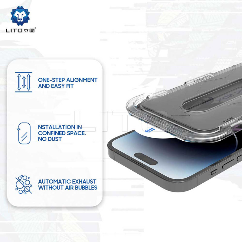 گلس پرایوسی D+ Tools Magic Glass Box لیتو آیفون iPhone 15 / 16