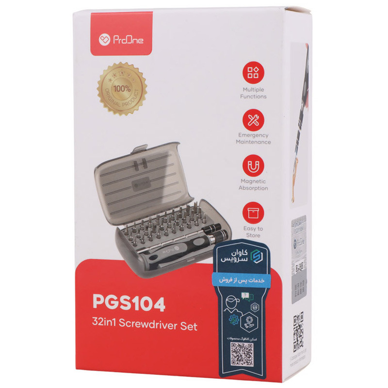 ست پیچ گوشتی تعمیرات موبایل ProOne PGS104