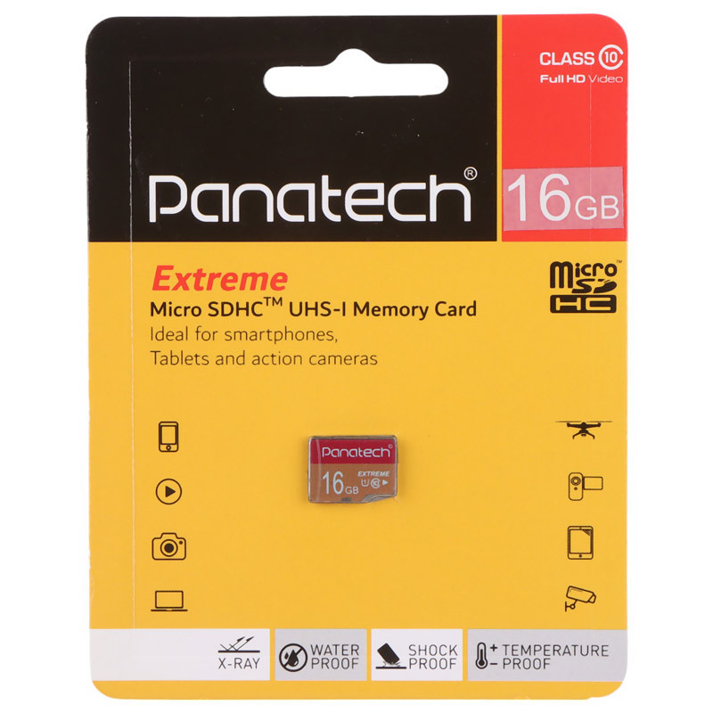 رم میکرو 16 گیگ پاناتک Panatech Extreme U1 C10 30MB/s
