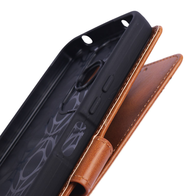 کیف چرمی مگنتی محافظ لنزدار شیائومی Redmi 13 4G / Redmi 13 5G