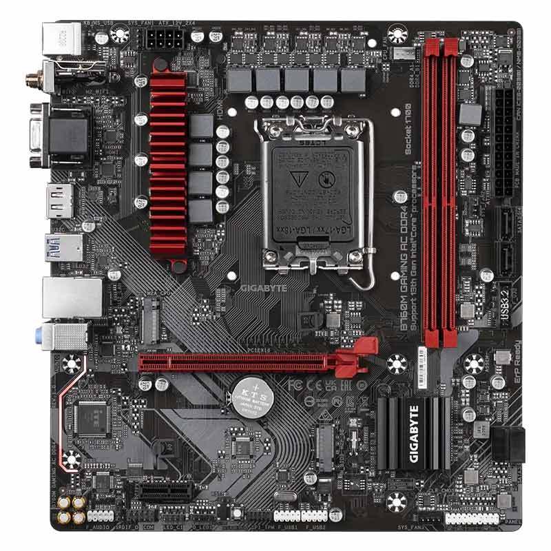 مادربرد گیگابایت B760M GAMING AC rev. 1.x DDR4