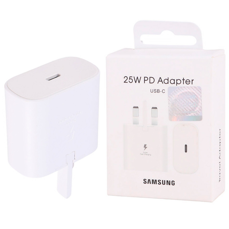 کلگی فست شارژ Samsung EP-TA800NBEGAE 3A PD 25W Type-C برد بنفش