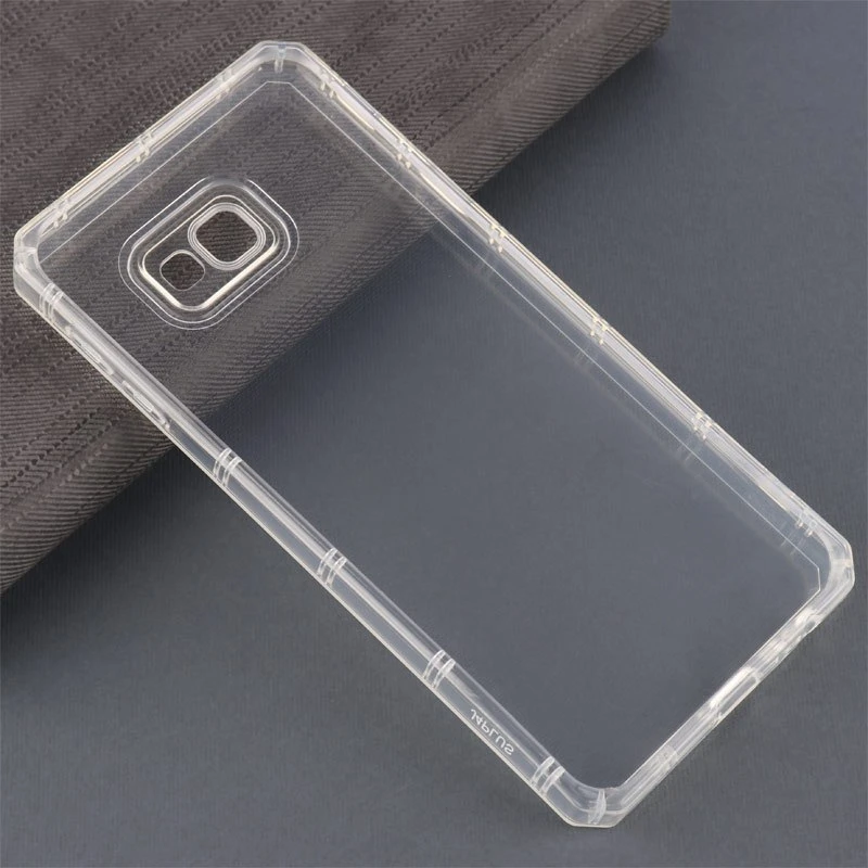 قاب ژله ای شفاف محافظ لنزدار سامسونگ Galaxy J4 Plus