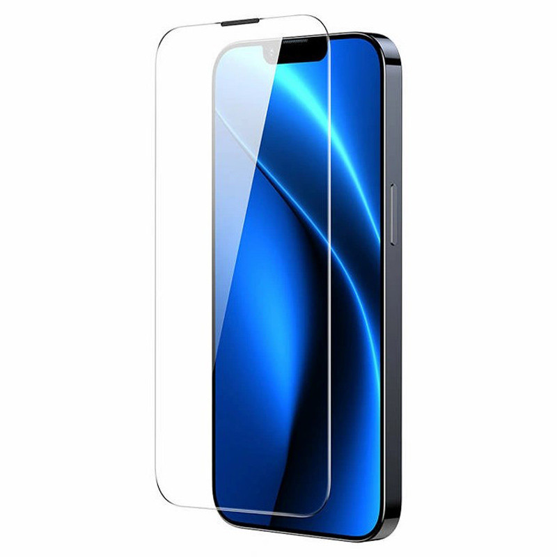 گلس تمام صفحه باسئوس SGBL170002 آیفون iPhone 13 / 13 Pro / 14 بسته 2 عددی