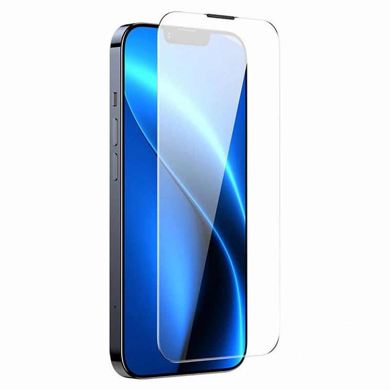 گلس تمام صفحه باسئوس SGBL170002 آیفون iPhone 13 / 13 Pro / 14 بسته 2 عددی