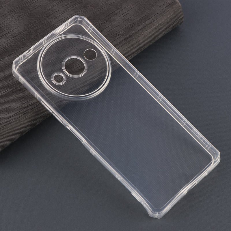 قاب ژله ای شفاف محافظ لنزدار شیائومی Redmi A3 / A3X