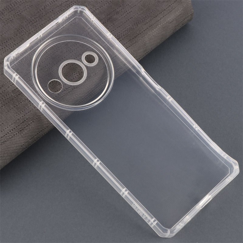 قاب ژله ای شفاف محافظ لنزدار شیائومی Redmi A3 / A3X