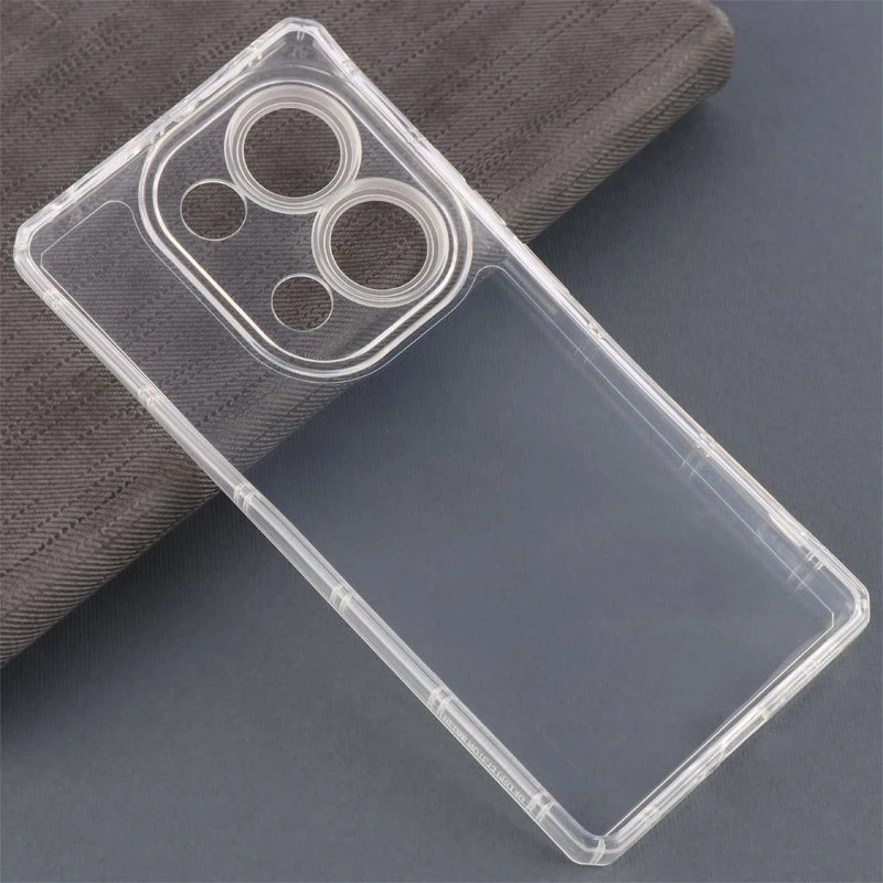 قاب ژله ای شفاف محافظ لنزدار شیائومی Redmi Note 13 Pro 4G