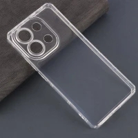 قاب ژله ای شفاف محافظ لنزدار شیائومی Redmi Note 13 4G