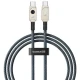 کابل تبدیل فست شارژ Baseus Unbreakable Series P10355800221-00 Type-C To Type-C PD 100W 1m