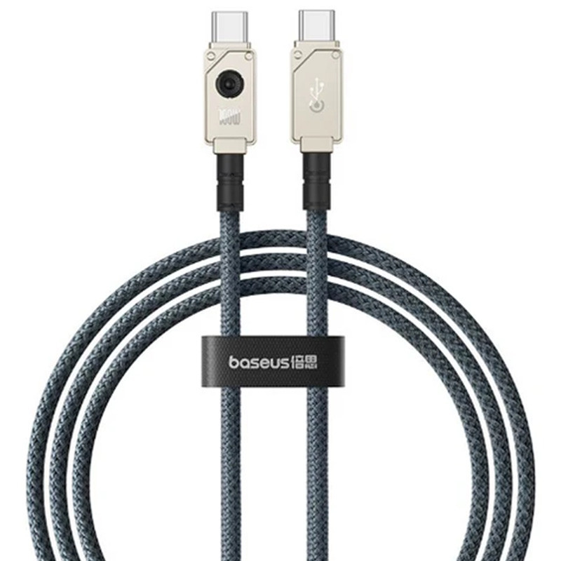 کابل تبدیل فست شارژ Baseus Unbreakable Series P10355800221-00 Type-C To Type-C PD 100W 1m