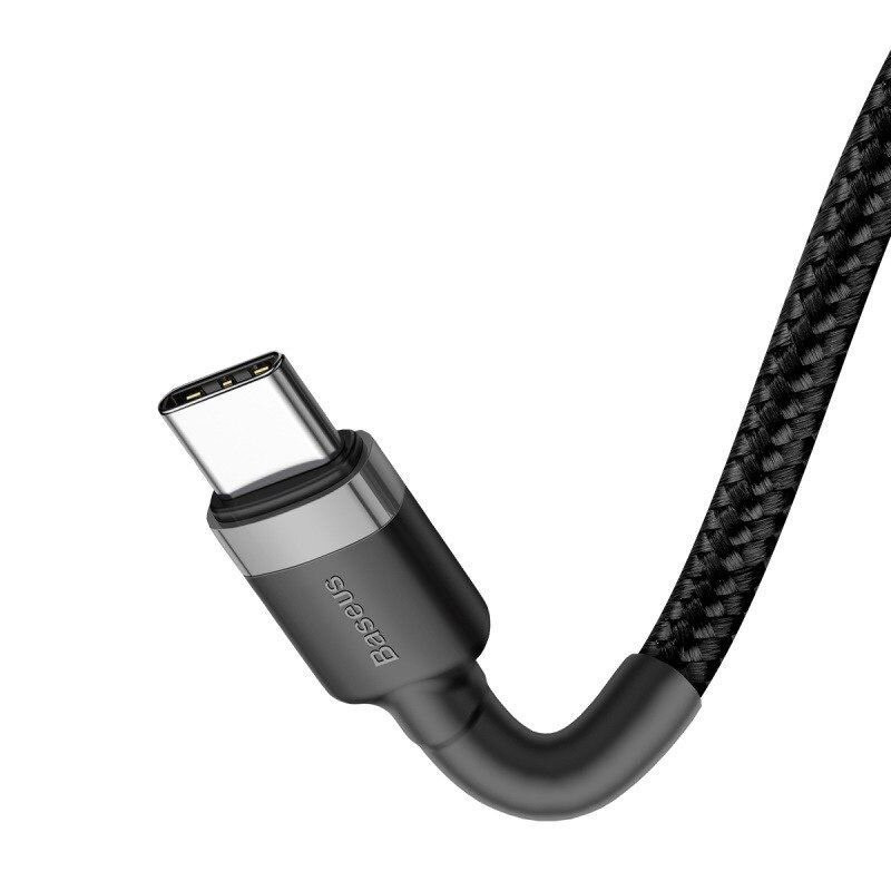 کابل تبدیل فست شارژ Baseus Cafule CATKLF-HG1 Type-C To Type-C 3A QC3.0 PD2.0 60W 2m