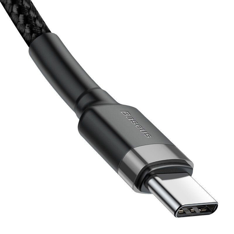 کابل تبدیل فست شارژ Baseus Cafule CATKLF-HG1 Type-C To Type-C 3A QC3.0 PD2.0 60W 2m