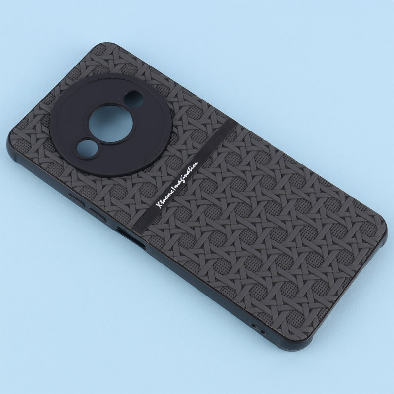 قاب ژله ای شیائومی Redmi A3 / A3X / Poco C61 طرح حصیری محافظ لنزدار Pro Camera