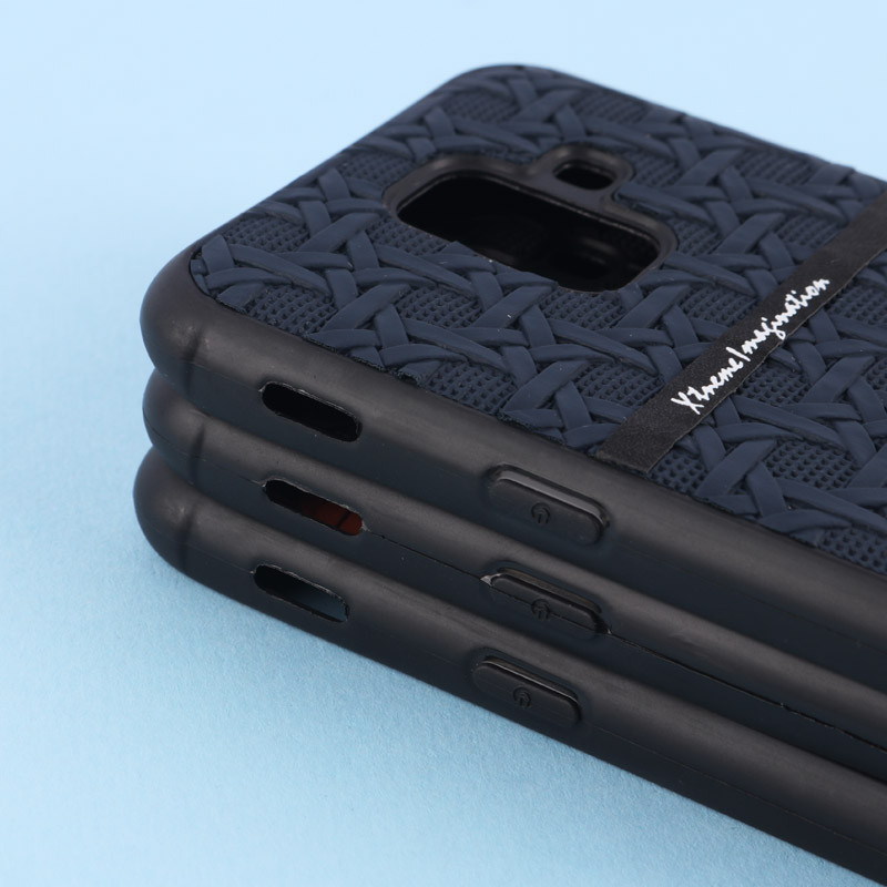 قاب ژله ای سامسونگ Galaxy A6 طرح حصیری Pro Camera