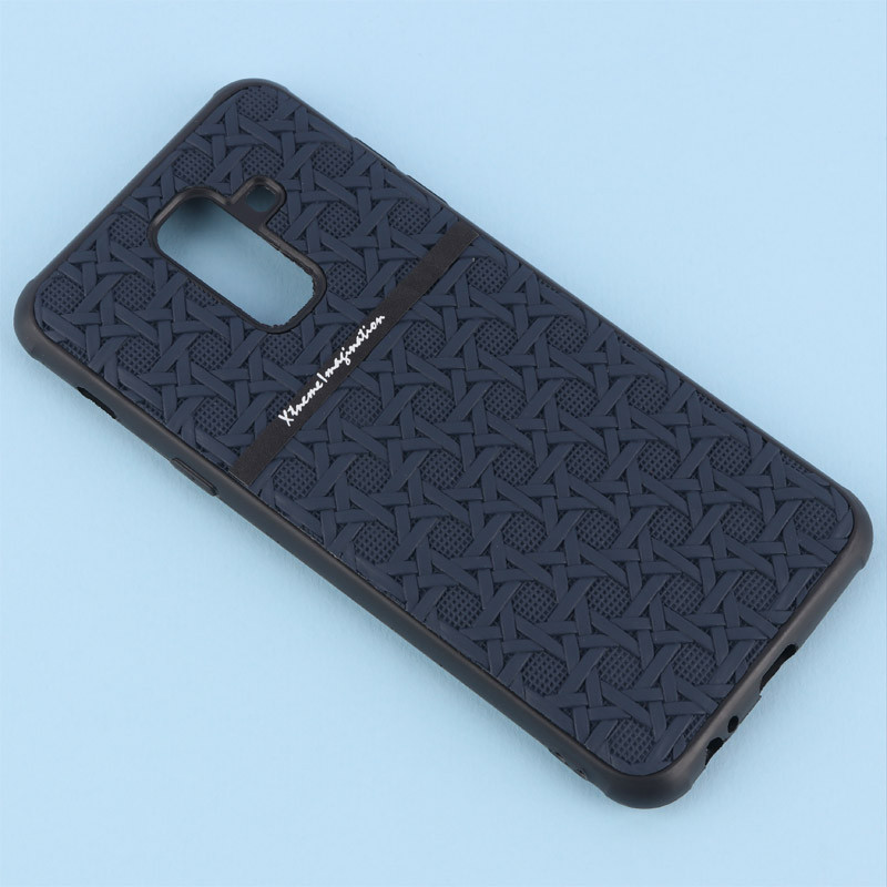 قاب ژله ای سامسونگ Galaxy A6 Plus طرح حصیری Pro Camera